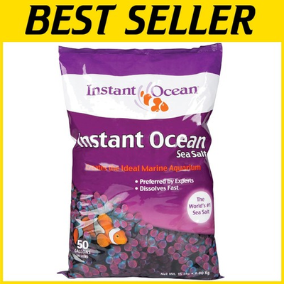 #ad Top Grade Marine Salt Mix 50 Gallons $44.09