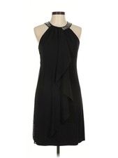 Xscape Women Black Cocktail Dress 8