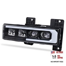 LED Headlight Assembly High/Low Beam White DRL with Welcome Sequence Left
