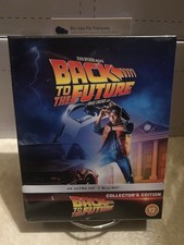 Back to the Future 4K Full Slip SteelBook UHD Blu-ray UK 1985 Ships Next Day