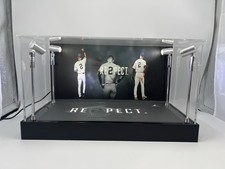 Derek Jeter - Yankees - Custom 2-3 Card PSA Display Case W/ LED Lights