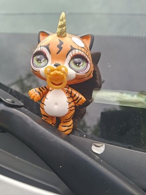 MGA Poopsie Sparkly Critters STRIPES TIGER UNICORN Lashes 3.5'' Figur