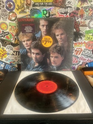 LOVERBOY Keep It Up VG+ VINYL W/HYPE STICKER 