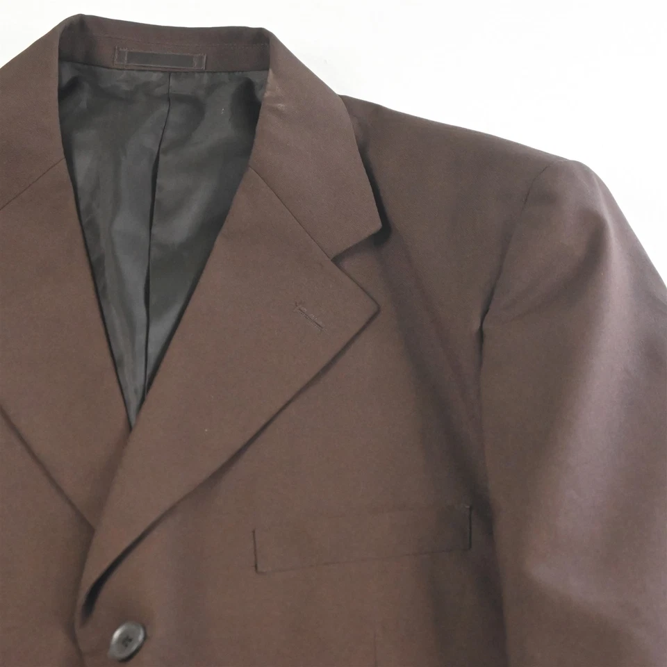 Новый Vittorio St Angelo 42L 34 x 30 коричневый Мужская куртка брюки костюм - Изображение 3 из 4