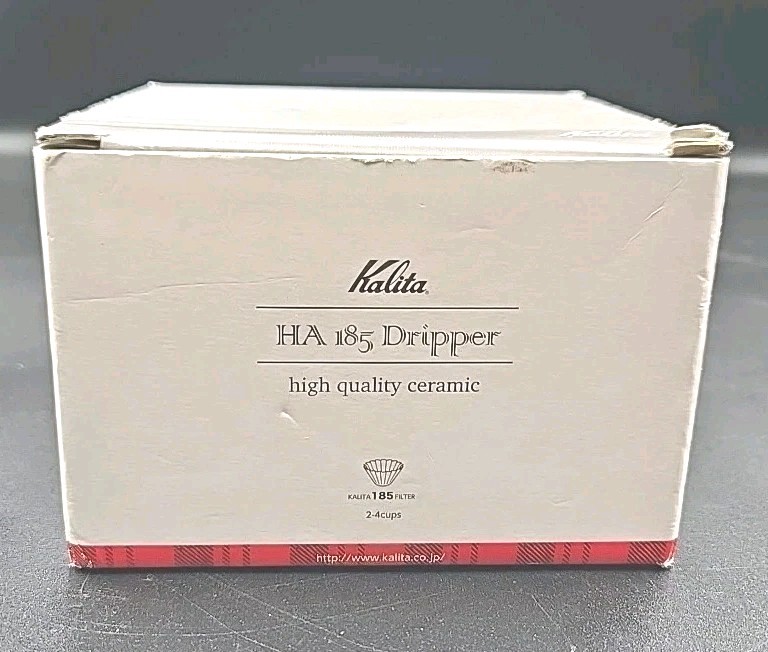 Kalita HA 185 Coffee Dripper for 2-4 Cups HASAMIYAKI HASAMI & Kalita 02135 Japan