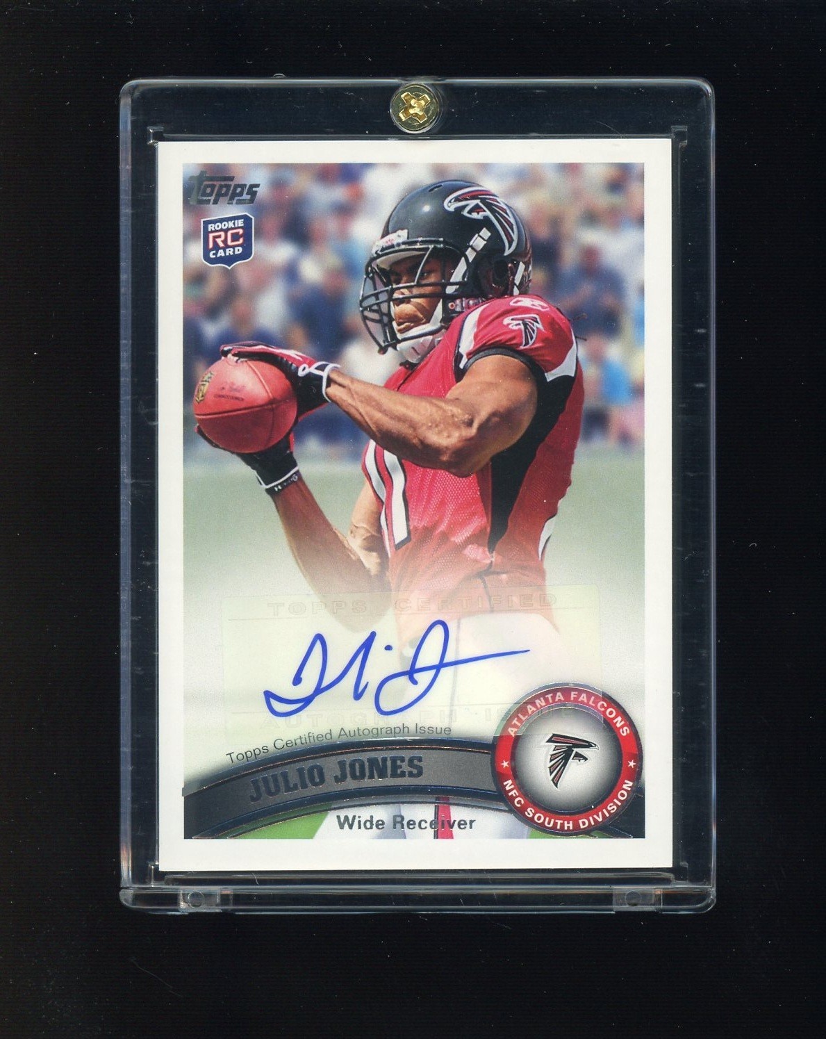 Julio Jones Topps #350 Autograph