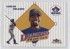 2001 Fleer Tradition Diamond Tributes Carlos Delgado #12DT 2k3