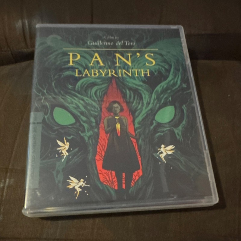 Pan's Labyrinth Blu-ray Guillermo del Toro Doug Jones Criterion OOP Rare