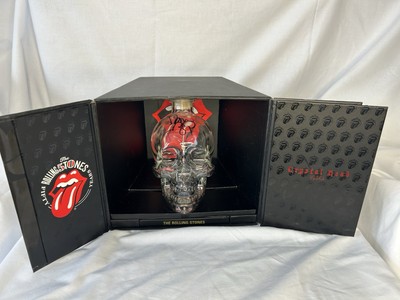 Rolling Stones Crystal head Vodka 50th Anniversary Signed By Dan