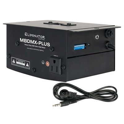Eliminator Lighting MBDMX-PLUS Heavy-Duty 20'' In Club Mirror Disco Ball Motor...