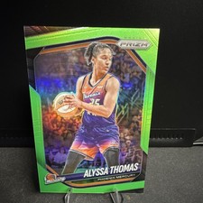Panini 2025 WNBA Prizm Alyssa Thomas #44 Phoenix Mercury Lime Green Prizm #/225
