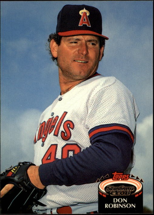 1992 Stadium Club #729 Don Robinson - BB