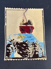 2 Mini Silk Warner Woven Label 4" x 3" Blue Boy Mlle. Brongniart WW L CO DEL HH — photo 3