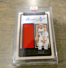 2025 Panini One and One WNBA Allisha Gray Jersey Autographs /49 Atlanta Dream