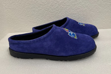 Hush Puppies Men's Ashton Suede Slippers - Navy Comfort Slippers With Rubber Sole Size 10 - View #7