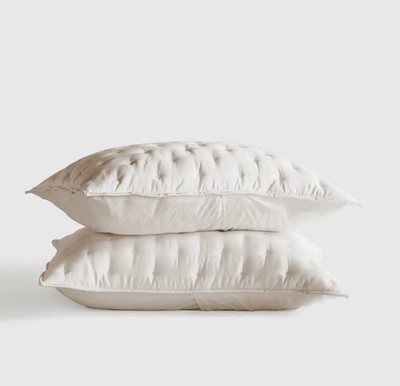 Quince Organic Bamboo Sand King Shams!  (M43) (Set Of 2)