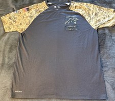 Nike On Field Apparel Carolina Panthers 2016 Salute To Service Men’s XL Shirt