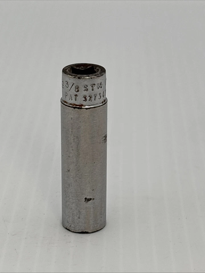 SNAP-ON TOOLS 1/4" DRIVE 3/8" DEEP 6 POINT SOCKET - MADE IN USA - SAE - STM12 - Image 2 of 4