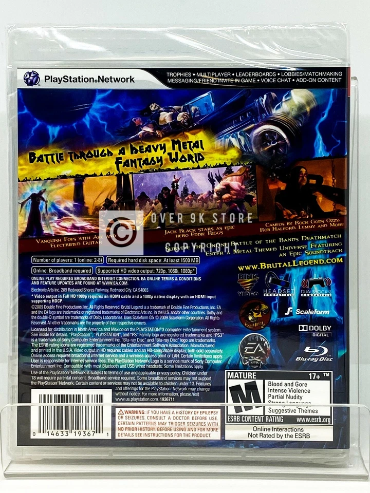 Brutal Legend - PS3 - Nuevo | Sellado de fábrica Foto 2 de 4
