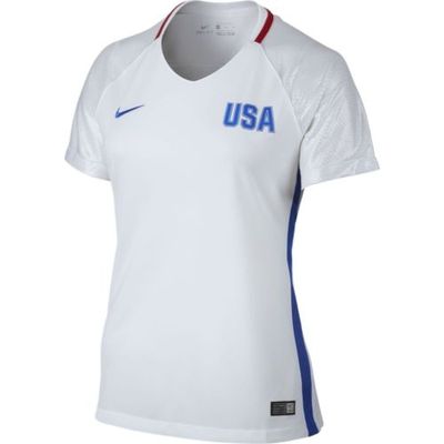 NIKE WOMEN'S USA OLYMPIC 2016 STADIUM HOME DRI-FIT SOCCER JERSEY 886398 103