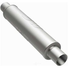 Exhaust Muffler Magnaflow 10426 4 Round Straight Through Performance Muffler -