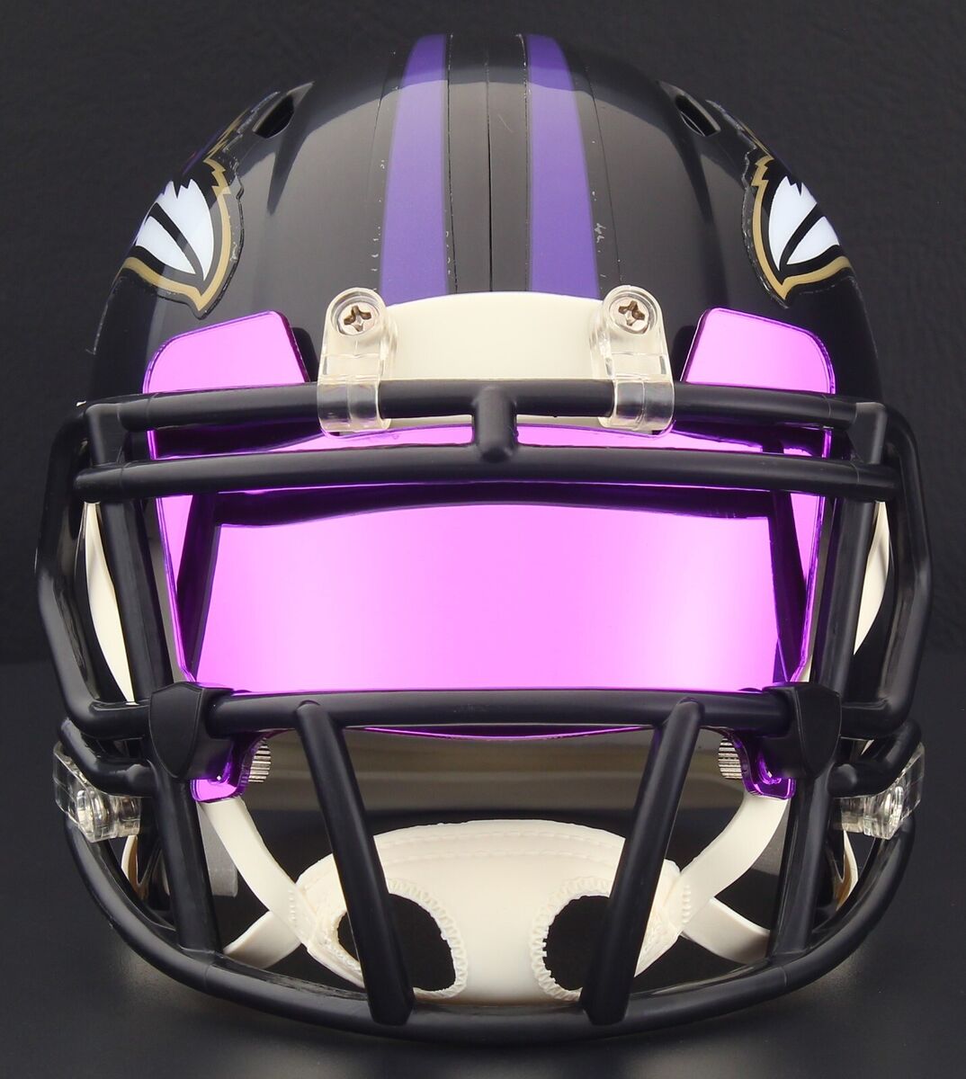 BALTIMORE RAVENS NFL Riddell SPEED Mini Football Helmet w BALTIMORE RAVENS NFL Riddell SPEED Mini Football Helmet w