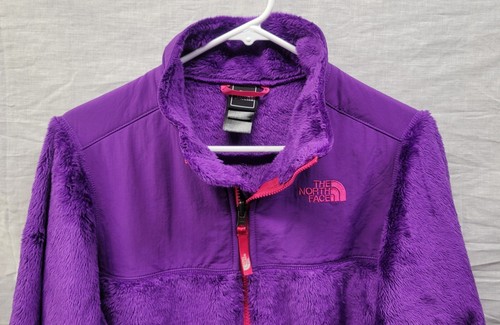 North Face Girls Jacket Fleece Youth Medium XL/18 Purple EXC COND FREE SHIPPING - Picture 8 of 11