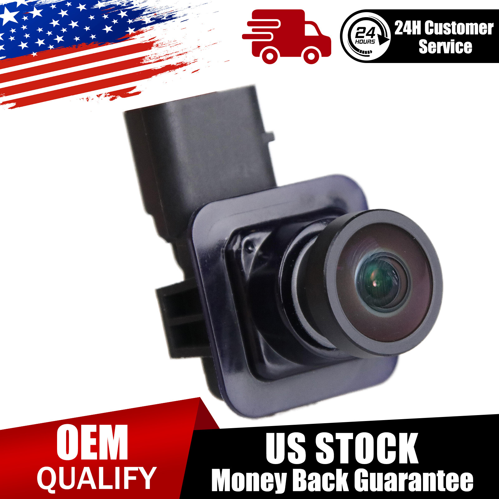 Rear View Back Up Parking Reverse Camera Assembly FHD For Ford Edge Lincoln MKX