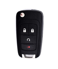 Oem Unlocked Chevy Remote 13575177 Flip Key Fob Kr55wk50073 Reshelled