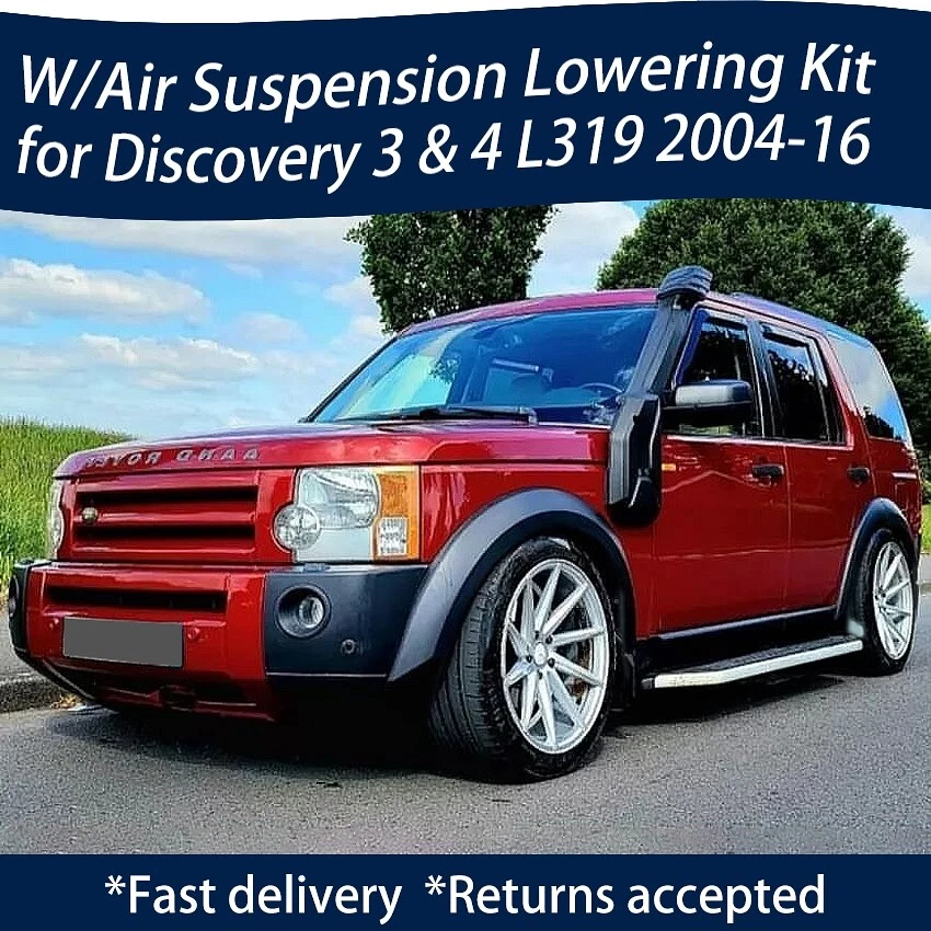 💥for Land Rover Discovery 3 4 L319 LR3 AIR SUSPENSION LOWERING LINKS FULL KIT - Image 3 of 4
