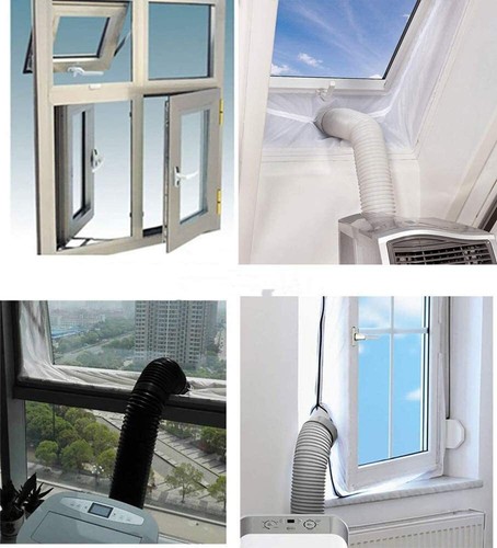 Schlauchadapter Abluftschlauch Adapter Fensterabdichtung für Mobile Klimaanlagen - Bild 10 von 24