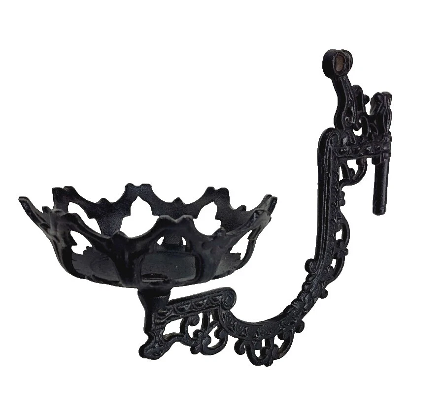 Чугун черный викторианский архитектурный и садовый антиквариат