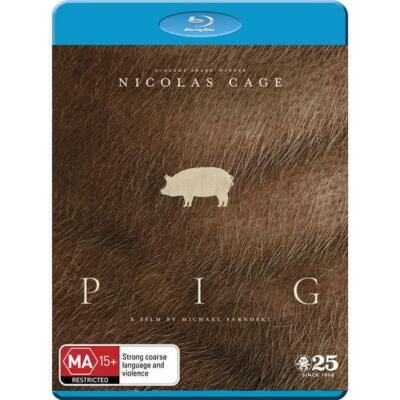 PIG  (Blu-Ray,2021)  Nicholas Cage  *NEW* REG B