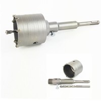 Bohrkrone Ø68Mm Mit Sds Plus Adapter 160Mm Dosenbohrer Kernbohrer FüR Bohrhammer