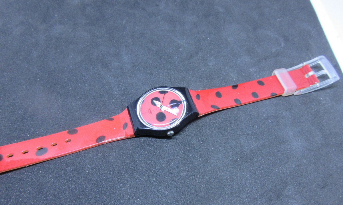 Vintage 1998 Spring Summer Collection Women Swatch Watch Mariquita 