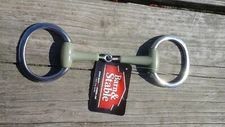 5" soft signal jointed mouth eggbutt snaffle bit Stainless steel, Barn & Stable 