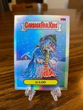 IG LOU 158b 2021 Topps Chrome Garbage Pail Kids 4 Silver Refractor GPK