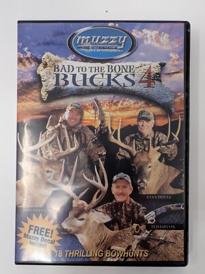 DVD: Bad To The Bone Bucks 4: Muzzy, deer hunting