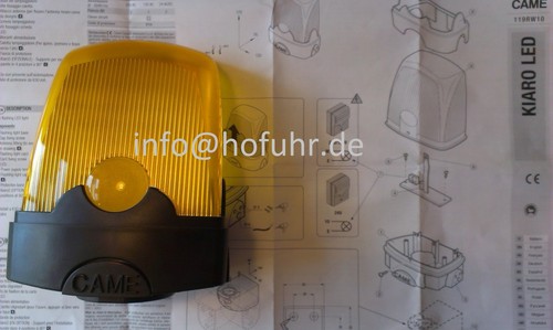 CAME Blinkleuchte LED 230V AC, für Torantrieb, NEU, KIARO, KLED - Picture 2 of 2