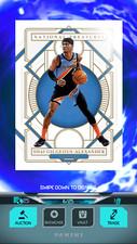 Panini Dunk DIGITAL National Treasures Shai Gilgeous-Alexander 6/25