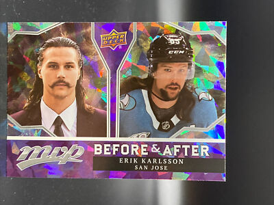 2021-22 Upper Deck MVP Hockey Erik Karlsson | Before & After | BA-6