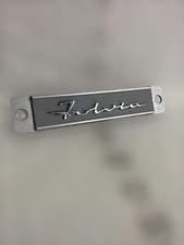 Fregio Scritta Logo con piastra Lancia Fulvia Gt Berlina Coupe