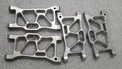 Bracci Sospensione Inferiori E-VIRATRUE In Alluminio 7075 Per Losi DBXL-E 2.0 & DBXL GAS 1/5 (4 Pezzi)