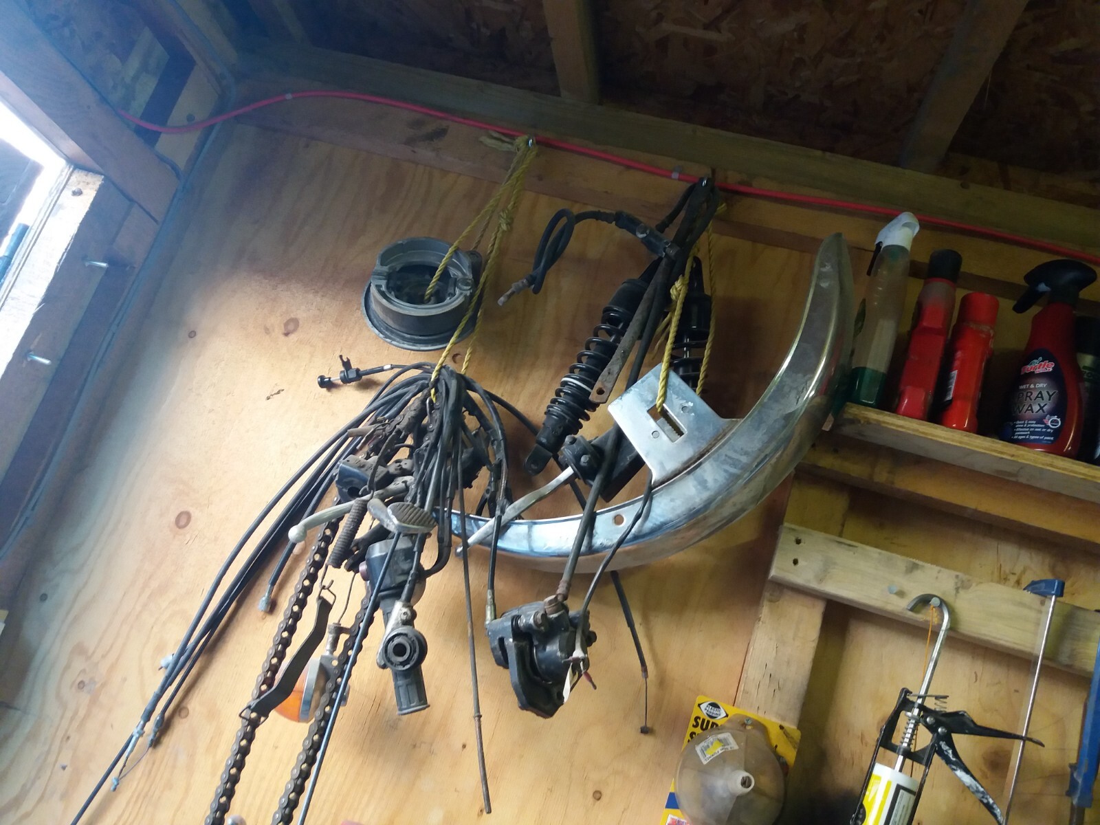 Joblot Of Vintage Classic Motorcycle Parts Shed Finds Clearance eBay