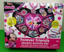 Minnie Mouse Disney Junior Forever Friends Jewelry Activity Set Beads Charms NIB
