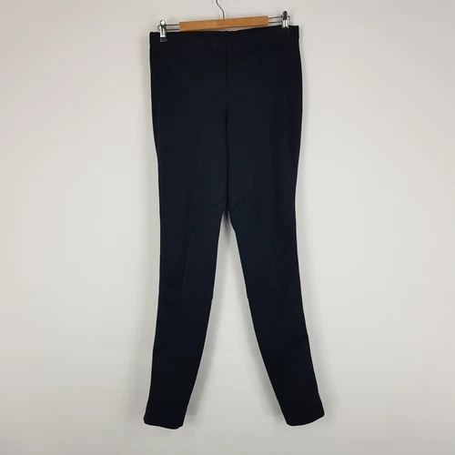 Ascot Womens Size 34 S 8-10 Navy Blue Stretch Jodhpur Pants Straight Taper Leg