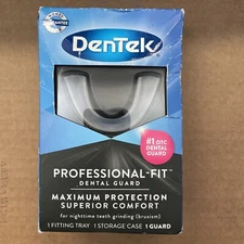 DenTek Professional Fit Dental Guard Maximum Protection with Storage Case