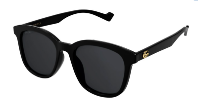 Gucci Women's GG1001SK-001 Black Frame / Gray Tinted Lens