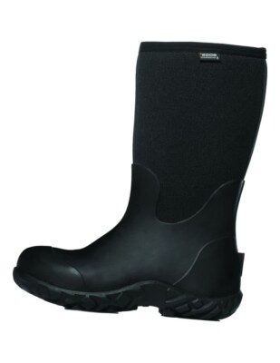 Bogs Work Boots Mens Workman Waterproof Dual Insoles WP Black 72132