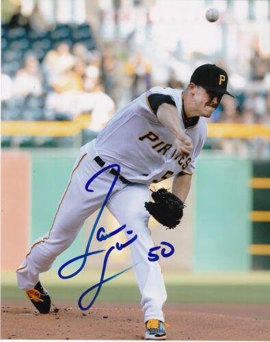 JAMESON TAILLON   PITTSBURGH PIRATES    ACTION SIGNED 8x10 - Picture 1 of 1